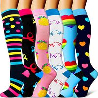 Compression Socks for Women & Men-Best for Running,Nurse,Travel,Varicose Veins,Maternity,Pregnant,Flight Socks