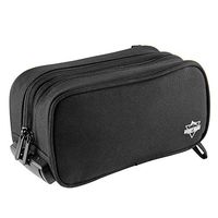 Smell Proof Pouch with Combination Lock – Premium Waterproof Double Zipper Lining Travel Bag – Odor Proof Activated Carbon Technology – Durable Anti-Cut Double Compartment Case with Strap