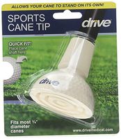 Drive Medical Sports Style Cane Tip, Golf Ball, White