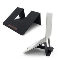 SenseAGE Fordable Ergonomic Stand for Laptop, Cooling Portable Laptop Riser - Black