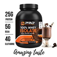 100% Whey Protein Isolate - 0Gm Added Sugar - Keto Friendly - Quick Absorption for Muscles Growth & Repair