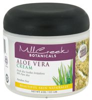 Mill Creek 80% Aloe Vera Creme 4 Oz