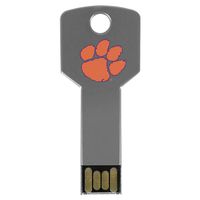 Clemson Tigers Flash Key USB Drive 8GB