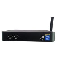 Meegopad Intel Core i7 NUC 8GB RAM 128GB SSD Ubuntu Mini PC with I5-4210U HD 4400 Graphics LAN 1000MB WiFi Bluetooth USB 3.0 Box