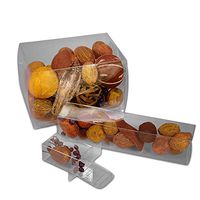 Clear Plastic Box with Side Tuck Ends 4" X 4" X 6" | Quantity: 50