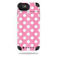 MightySkins Protective Vinyl Skin Decal Compatible with Mophie Juice Pack Air iPhone 7 Case wrap Cover Sticker Skins Mini Dots