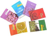 DARKWA 100 Pieces Bag Air Fresheners Natural Air Purifying Bags Perfume for Car Home Bags Shoes