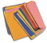 Pacon Remnant Tissue Pack, 1 Pound, Assorted Colors and Sizes