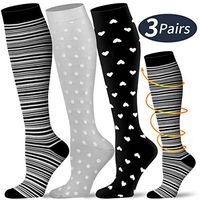 Compression Socks - Compression Sock Women & Men - Best Running, Athletic Sports, Crossfit, Flight Travel
