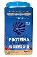 Sunwarrior - Warrior Blend, Plant Based, Raw Vegan Protein Powder with Peas & Hemp, Mocha, 30 Servings, 26.4 Ounce
