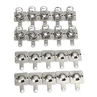 Battery Spring - 20pcs Replacement Metal Battery Spring Contact Plate Silver Aaa - Outpouring Barrage Outflow Jump Bombardment Hop Leaping Springtime Vernal Bounce Shelling Form
