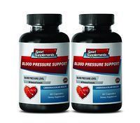 Cholesterol lowering Vitamin - Blood Pressure Support 690 MG - Cardiovascular Health - Energy Boost Now - 2 Bottles (120 Capsules)