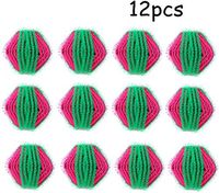Pet Hair Remover Balls for Laundry, Lint Remover Balls - Non-Toxic Reusable Dryer Balls Washer and Dryer Ball Remove Long Hair from Dogs and Cats on Clothes in The Washing Machine 12 Packs
