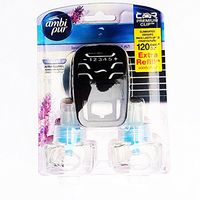 New 2 of 7.5 ml Effect 120 Days Lavender Spa Exotic Perfume Ambi Pur Car Air Freshener