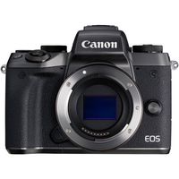 Canon EOS M5 Mirrorless Wi-Fi Enabled, Built-in Bluetooth Digital Camera Body Only (International Version No Warranty) (Kit Box-No Lens Included)