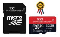 2-Pack 32GB Micro SDHC SD TF Memory Card Plus SD Adapter (32GB 100MB/S V30 A1 U3 Class 10 UHS-1 Extreme Speed Pro TF Flash Memory Storage