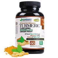 Women’s Formula - Natural Anti-Inflammatory Advanced Relief by Ecostream Naturals for Joints, Swelling and Stiffness with Turmeric, Curcumin, Enzymes and Boswellia - Vegetarian, Gluten Free
