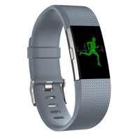 Dehao Accessories for Fitbit Charge 2 Band Replacement Bracelet Strap for Fitbit Charge 2 Band Wristband for Fitbit Charge 2 (Small, Gray)