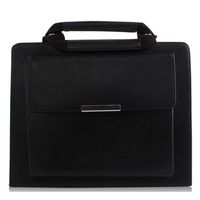 2019 iPad 10.5 (3rd Gen) Case Cover, elecfan Smart Stand Book Flip Folio Case with Wallet Handle Pocket Multiple Viewing Angle Stylish Shockproof Handbag Design for 2019 iPad Air 3 10.5 inch, Black