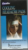 Cooling Headache Pads, Set of 3 by EasyComforts