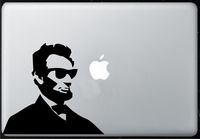 Abe Lincoln Cool - Sticker Decal MacBook, Air, Pro All Models.