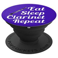 Clarinet Player Gift - Eat Sleep Clarinet Repeat - Blue