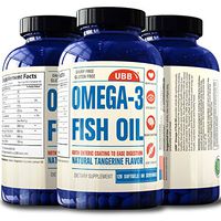 Omega 3 Fish Oil Extra Strength, Burpless - 2600mg Combination of The Best and Original NSF-Certified Pharmaceutical Grade Pills - Joint Support, Immune, Heart Health, Brain, Eyes, Skin (120 Count)