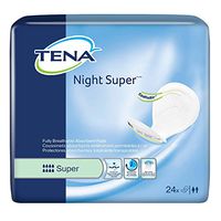 Tena Night Super Pads, Pack/24