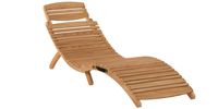 Christopher Knight Home 296060 (Set of 2) Lisbon Outdoor Folding Chaise Lounge Chair, Natural Yellow