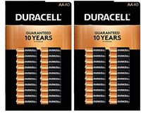 Duracell MN1500 Duralock Copper Top Alkaline AA Batteries (80-Count)