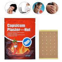 Eyourlife Analgesic Patches Pain Release Relief Relaxing Capsicum Plaster for Joint Muscle 32 Patches 4 Pack Non-Woven