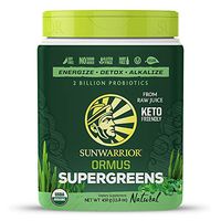 SUNWARRIOR Organic Ormus Supergreens Natural, 16 OZ