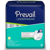 MCK82173100 - Adult Absorbent Underwear Prevail Pull On 2X-Large Disposable Heavy Absorbency