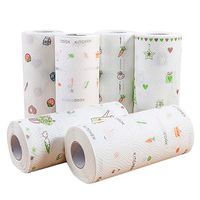 papasgix Household Kitchen Towels Paper Towels for Oil Absorption Roll Paper