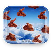 OCB Metal Rolling Tray - Chicken Wings Series - (Large)
