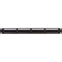 Buyer's Point 24 Port Cat6 RJ45 Patch Panel Rackmount or Wallmount with Punch Down Tool and Cable Management System (1, 24 Port), Server, Compatible with Cat 3/4/5/5e/6