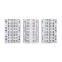 FTCBlock MB-102 Breadboard 400 Point Solderless Prototype PCB Board Kit for Arduino Proto Shield Distribution Connecting Blocks (3pcs )