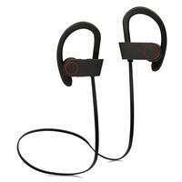 SATUOSI Bluetooth Earphones Waterproof, Wireless Earbuds Sport, Richer Bass HiFi Stereo in-Ear Headphones w/Mic,Case, 8Hrs Playback Noise Cancelling Headsets Black