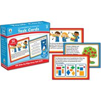Carson-Dellosa Task Cards Learning Cards Grade 3