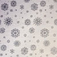 Diamond Snowflakes Tissue Paper 20" X 30" | Quantity: 200