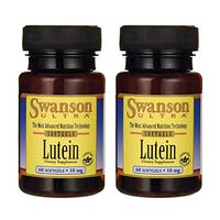 Swanson Lutein 10 Milligrams 60 Sgels (2 Pack)