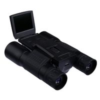 PowerLead Pxlo FS009 Digital Video Photo Camera Binoculars Outdoor 720p 12x32 Digital Video Camera with 2" LCD Screen