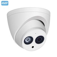 4MP IP Camera PoE Outdoor IPC-HDW4433C-A OEM 2.8mm Wide-Angle Lens, Turret Security Camera with Built-in Mic, IR 164fts Night Vision, H.265, IP67 Weatherproof, ONVIF CCTV Surveillance System