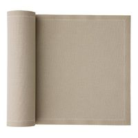 MY DRAP Cotton Cloth Reusable Deluxe Dinner Napkin - 15.75 x 15.75 In (25 Per Roll, Grey)