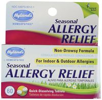 Hyland's Homeopathic Seasonal Allergy Relief 60 Tablets