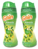 Gain Fireworks in-Wash Scent Booster Beads, Original, 7.2 oz (Pack of 2)