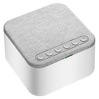 White Noise Machine, X-Sense Sleep Sound Machine with 40 Non-Looping Soothing Sounds and Memory Function, High Quality Speaker with 30 Levels of Volume and 7 Timer Settings for Home (White)