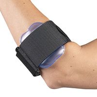 OTC Tennis Elbow Strap Air Pad Compresion Support, Black (Air Pad Insert), Adjustable
