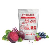 Hyburst- Electrolyte Powder & B-Vitamin Complex, Berry Beet Flavor Made with Real Fruit, Non- GMO, Organic, Sugar Free & Keto Friendly