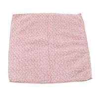 Firecolor Home Kitchen Towel Square Absorbent Clean Cloth Sink Wipe Coral Fleece Cleaning Cloths Household Cleaning Tools,Pink